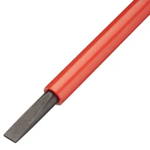 Отвертка электричество STANLEY "FatMax VDE 1000V" изолированная с жалом под прямой шлиц 4х100мм №6