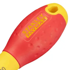 Отвертка электричество STANLEY "FatMax VDE 1000V" изолированная с жалом под прямой шлиц 4х100мм №9