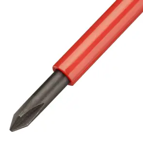 Викрутка електрика STANLEY "FatMax VDE 1000V" ізольована з жалом під шліц Ph0х75мм №5