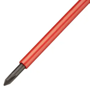 Викрутка електрика STANLEY "FatMax VDE 1000V" ізольована з жалом під шліц Ph0х75мм №6