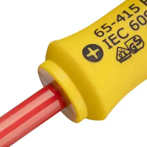 Викрутка електрика STANLEY "FatMax VDE 1000V" ізольована з жалом під шліц Ph1х100мм №6