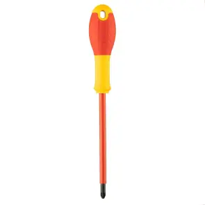 Викрутка електрика STANLEY "FatMax VDE 1000V" ізольована з жалом під шліц Pz2х125мм №3