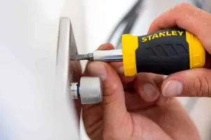Викрутка - набір STANLEY "Multibit Stubby", L=95мм, 6 біт: Ph1, Ph2; Pz1, Pz2; SL 4.5 і 6мм. №8