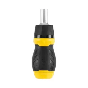 Викрутка-набір STANLEY"Multibit Stubby", L=120мм, реверсивна, 6 біт: Ph1, Ph2; Pz1, Pz2; SL4.5 і 6мм. №4