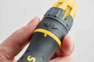 Викрутка-набір STANLEY"Multibit", L=250мм, реверсивна, 10 біт : SL 6.6, 5мм; Ph1, 2; Pz1, 2; Torx T10, T15; квадрат№1и2. №13