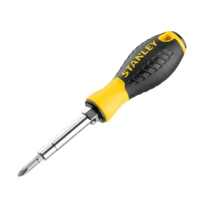 Викрутка - набір STANLEY "6 Way", з бітами, 3 шт. №2