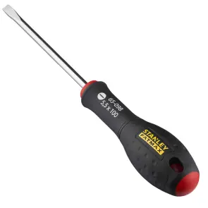 Отвертка STANLEY "FatMax", шлиц SL5.5 х 100мм, жало, что расширяется. №4