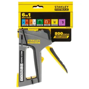 Степлер LIGHT DUTY / HEAVYDUTY / CABLE / BRADS TR75 FATMAX® 6 У 1 для всіх типів скоб STANLEY FMHT6-70868 №8