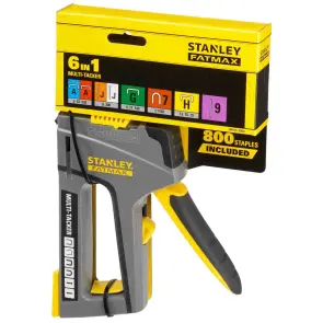 Степлер LIGHT DUTY / HEAVYDUTY / CABLE / BRADS TR75 FATMAX® 6 У 1 для всіх типів скоб STANLEY FMHT6-70868 №9