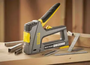 Степлер LIGHT DUTY / HEAVYDUTY / CABLE / BRADS TR75 FATMAX® 6 У 1 для всіх типів скоб STANLEY FMHT6-70868 №17