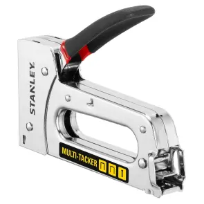 Степлер STANLEY "Light Duty TR120" для скоб типу "А", "Н" (4-10 мм) і цвяхів типу "J" (10 мм). №6