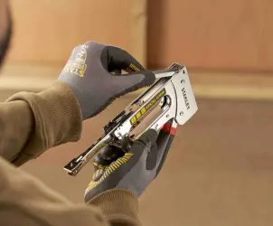 Степлер STANLEY "Light Duty TR120" для скоб типу "А", "Н" (4-10 мм) і цвяхів типу "J" (10 мм). №12
