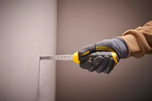 Ножівка STANLEY " FatMax" по гіпсокартону, вузька, L=355мм, 7 зубів на дюйм, з пластиковим руків'ям покритої еластомером. №7