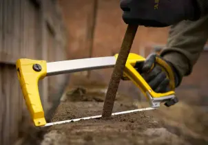 Ножівка по металу STANLEY "Heavy Duty", довжина 430мм, довжина полотна 305мм. №6