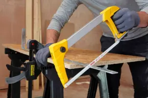 Ножівка по металу STANLEY "Heavy Duty", довжина 430мм, довжина полотна 305мм. №8