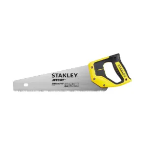 Ножовка STANLEY "Jet-Cut SP", длина 380мм, поперечный и продольный чистый разрез, 7 зубов на дюйм №3