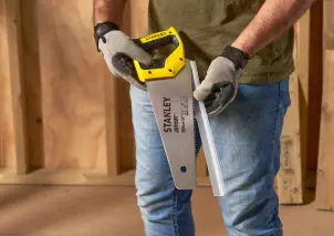 Ножовка STANLEY "Jet-Cut SP", длина 380мм, поперечный и продольный чистый разрез, 7 зубов на дюйм №4
