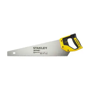 Ножовка STANLEY "Jet-Cut SP", длина 450мм, поперечный и продольный чистый разрез, 7 зубов на дюйм №3