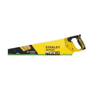 Ножівка STANLEY " Jet-Cut SP", довжина 500мм, поперечний і подовжній чистий розріз, 7 зубів на дюйм. №3