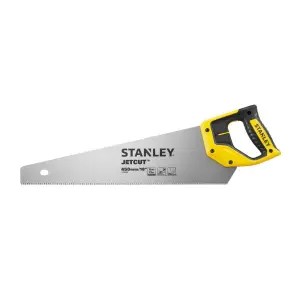 Ножовка STANLEY "Jet - Cut Fine", длина 450мм, поперечный и продольный чистый разрез, 11 зубов на дюйм. №3