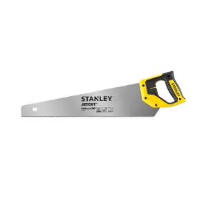 Ножовка STANLEY "Jet - Cut Fine", длина 500мм, поперечный и продольный чистый разрез, 11 зубов на дюйм. №2