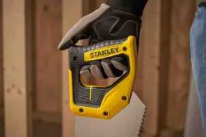 Ножовка STANLEY "Jet - Cut Fine", длина 500мм, поперечный и продольный чистый разрез, 11 зубов на дюйм. №5