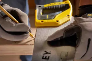 Ножовка STANLEY "Jet - Cut Fine", длина 500мм, поперечный и продольный чистый разрез, 11 зубов на дюйм. №7