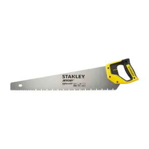 Ножовка STANLEY "Jet-Cut" по гипсокартону, длина 550мм, 7 зубов на дюйм, групповое расположение зубов. №3