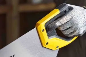 Ножовка STANLEY "Jet-Cut" по гипсокартону, длина 550мм, 7 зубов на дюйм, групповое расположение зубов. №8