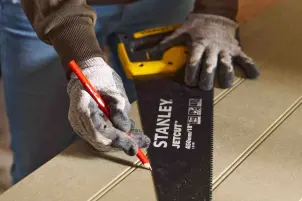 Ножівка STANLEY "Jet-cut 2 X Laminator" із загартованими зубами, L=450мм, 11 tpi. №6