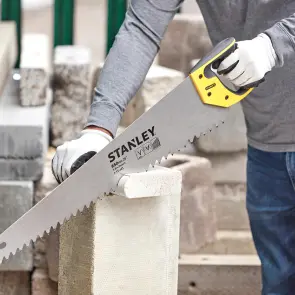 Ножівка STANLEY з загартованим зубом по чарункуватому бетону (пінобетону), L = 650мм, 1,2 tpi №4