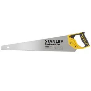 Ножівка STANLEY "Tradecut" універсальна, з загартованими зубами, L = 550мм, 11 tpi. №5