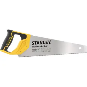 Ножовка STANLEY "Tradecut" универсальная, с закаленными зубьями, L = 450мм, 11 tpi №5