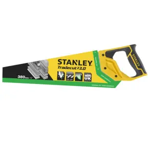 Ножовка STANLEY "Tradecut" универсальная, с закаленными зубьями, L = 380мм, 7 tpi. №5