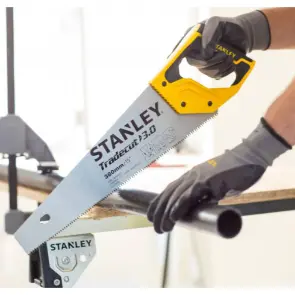 Ножовка STANLEY "Tradecut" универсальная, с закаленными зубьями, L = 380мм, 7 tpi. №6