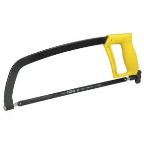 Ножівка по металу STANLEY" Enclosed Grip" з пластмасовою ручкою, довжина полотна 300мм, 24 зуби на дюйм, максимальна довжина реза 95мм. №6
