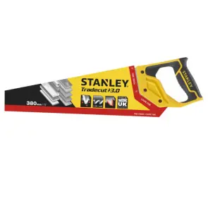 Ножовка STANLEY "Tradecut" универсальная, с закаленными зубьями, L = 380мм, 11 tpi. №4