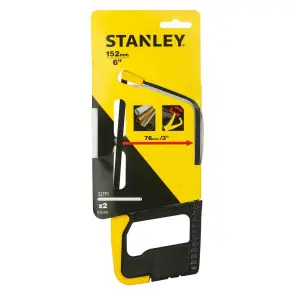 Мини-ножовка STANLEY "Junior" с пластмассовой ручкой, длина полотна 150 мм, длина ножовки 254мм №9