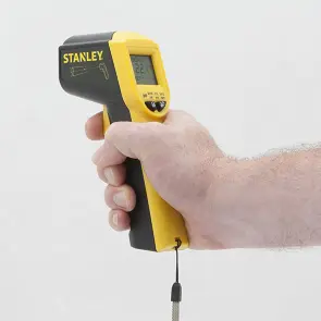 Термометр інфрачервоний STANLEY, діапазон виміру температур від - 38 ° до + 520 °С, точність виміру ±2 °С, вага 0,283 кг №5
