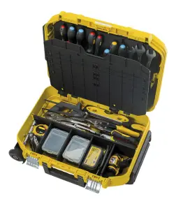Ящик STANLEY "FATMAX®", 540 х400 х 435 мм, армированный стекловолокном, с колесами №19