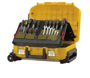 Ящик STANLEY "FATMAX®", 540 х400 х 435 мм, армированный стекловолокном, с колесами №20
