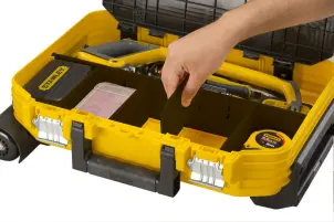 Ящик STANLEY "FATMAX®", 540 х400 х 435 мм, армированный стекловолокном, с колесами №25