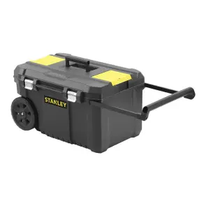 Ящик STANLEY "ESSENTIAL CHEST", 665x404x344 мм, обсяг 50 л, пластиковий, колеса і телескопічна ручка, вантажопідйомність 40 кг. №9