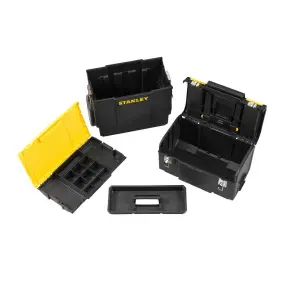 Ящик STANLEY "MOBILE WORKCENTER 3 в 1", 475x284x630мм, на колесах, пластмассовый №4