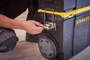 Ящик STANLEY "MOBILE WORKCENTER 3 в 1", 475x284x630мм, на колесах, пластмассовый №8