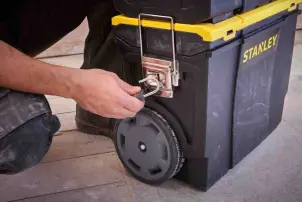 Ящик STANLEY "MOBILE WORKCENTER 3 в 1", 475x284x630мм, на колесах, пластмассовый №9