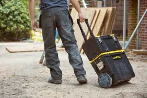 Ящик STANLEY "MOBILE WORKCENTER 3 в 1", 475x284x630мм, на колесах, пластмассовый №11