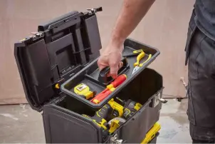 Ящик STANLEY "MOBILE WORKCENTER 3 в 1", 475x284x630мм, на колесах, пластмассовый №13