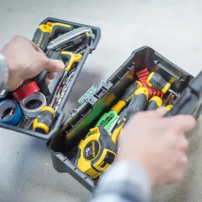 Ящик STANLEY ESSENTIAL, 316x156x128 мм (12.5"), пластиковий. №12