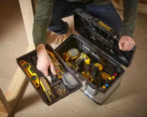 Ящик STANLEY "FatMax" 20 ", 497x293x295 мм, профессиональный, Металлопластмассовая, серый. №8